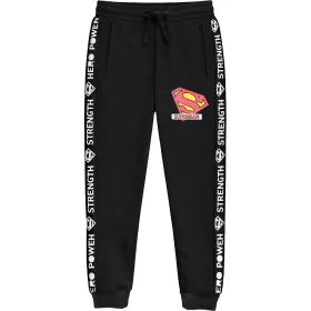 Superman fekete fiú melegítőnadrág