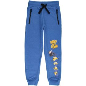Minyon kék fiú zsebes melegítőnadrág