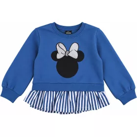 Minnie egér kék kislány belül bolyhos pulóver