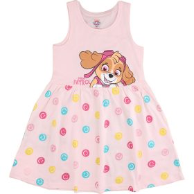 Mancs őrjárat Skye halványrózsaszín kislány ruha