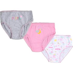 Peppa malac rózsaszín-fehér kislány 3 db-os bugyi szett