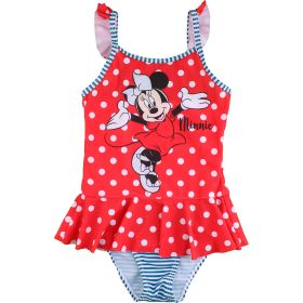 Minnie egér piros-pöttyös kislány fürdőruha