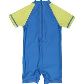 Mickey egér kék-sárga kisfiú fürdőruha/overál UV50