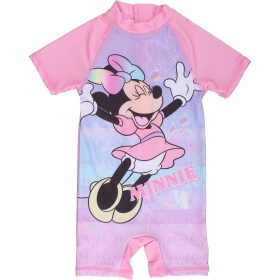 Minnie egér rózsaszín kislány fürdőruha/overál UV50