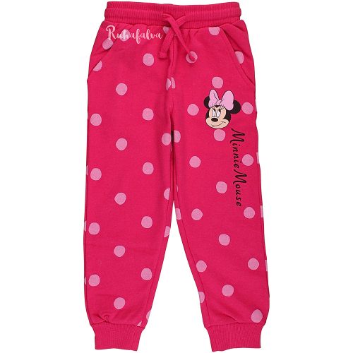 Minnie egér pöttyös pink zsebes melegítőnadrág