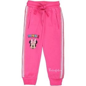 Minnie egér belül bolyhos pink zsebes melegítőnadrág