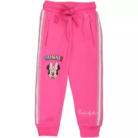 Minnie egér belül bolyhos pink zsebes melegítőnadrág
