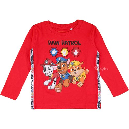 Mancs őrjárat piros fiú felső