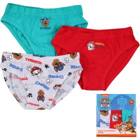   Mancs őrjárat türkiz-piros kisfiú 3 db-os alsónadrág szett