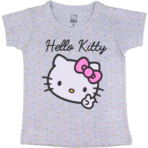 Hello Kitty szürke kislány felső