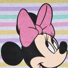 Minnie egér csíkos kislány felső