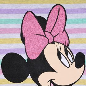 Minnie egér csíkos kislány felső