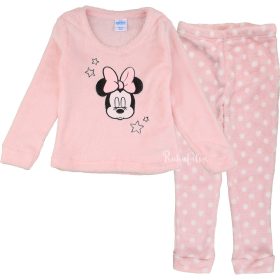 Minnie egér rózsaszín kislány polár pizsama