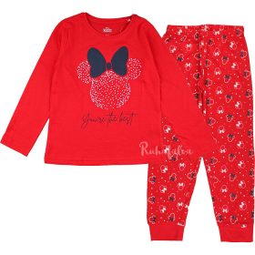 Minnie egér piros kislány pizsama