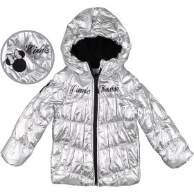 Minnie egér ezüst kislány kabát