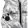Minnie egér ezüst kislány kabát
