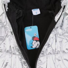Minnie egér ezüst kislány kabát