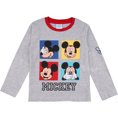 Mickey egér szürke kisfiú felső