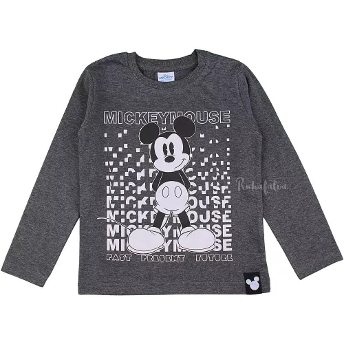 Mickey egér grafit fiú felső