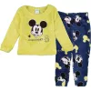 Mickey egér lime-kék kisfiú polár pizsama