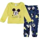 Mickey egér lime-kék kisfiú polár pizsama