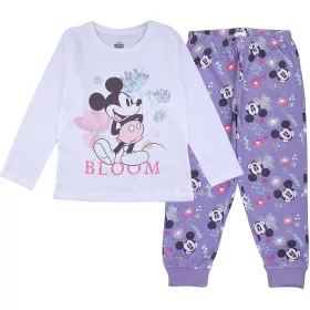 Mickey egér fehér-lila lány pizsama