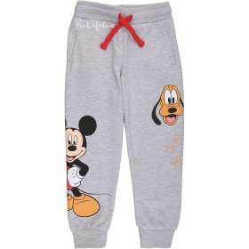   Mickey egér és Pluto kisfiú belül bolyhos zsebes melegítőnadrág