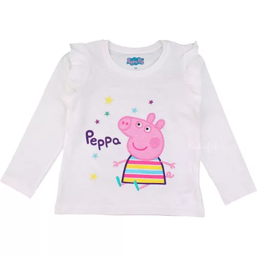 Peppa malac ekrü kislány felső