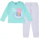 Peppa malac menta-szürke kislány pizsama