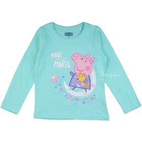 Peppa malac menta-szürke kislány pizsama