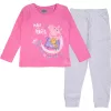 Peppa malac rózsaszín-szürke kislány pizsama