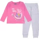 Peppa malac rózsaszín-szürke kislány pizsama