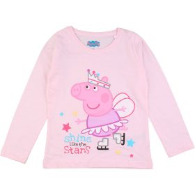 Peppa malac rózsaszín-csillagos kislány pizsama