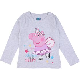 Peppa malac szürke-csillagos kislány pizsama
