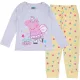 Peppa malac szürke-csillagos kislány pizsama