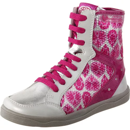 Agatha Ruiz de la Prada Ezüst-pink kislány cipő
