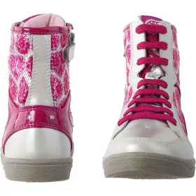 Agatha Ruiz de la Prada Ezüst-pink kislány cipő