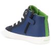 Geox Ninja kék-zöld kisfiú cipő