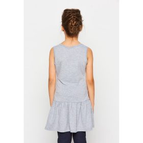 Glo-Story Natural world szürke kislány ruha