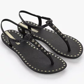 Ipanema Class Dots fekete női szandál