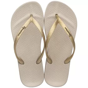 Ipanema Anatomica Tan bézs-arany női papucs