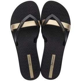 Ipanema Kirei fekete-arany női papucs