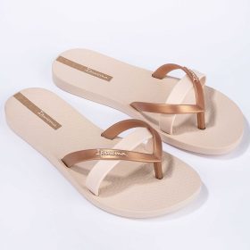 Ipanema Kirei bézs-arany női papucs