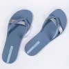 Ipanema Kirei acélkék-ezüst női papucs