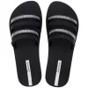 Ipanema Mesh Slide II fekete női papucs 