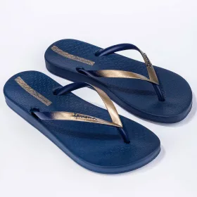 Ipanema Anatomic Connect II sötétkék-arany női papucs