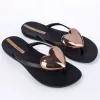 Ipanema Maxi Fashion IV fekete-bronz női papucs