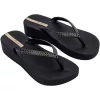 Ipanema Mesh XI Plat fekete női papucs
