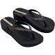 Ipanema Mesh XI Plat fekete női papucs