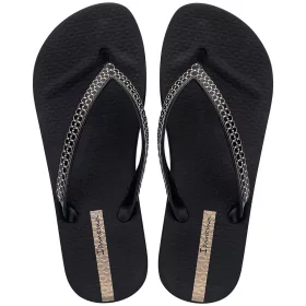 Ipanema Mesh XI Plat fekete női papucs